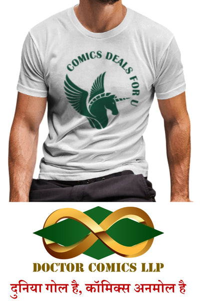 Super T-Shirt - Dunia Gol Hai Comics Anmol Hai - S