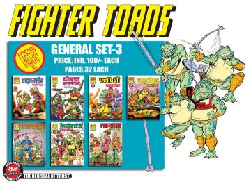 Fighter Toads Generals Set 3