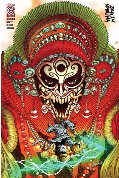 Zaalim Manjha Issue 3 Origins – English Regular cover