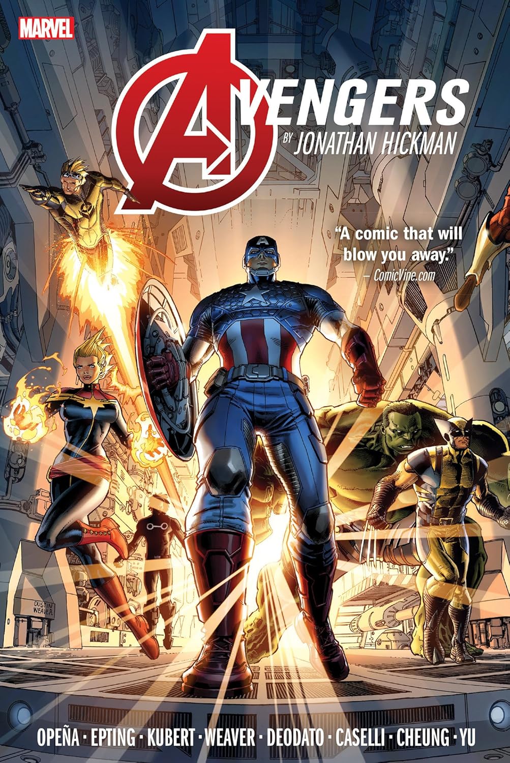 AVENGERS BY JONATHAN HICKMAN OMNIBUS VOLUME 1