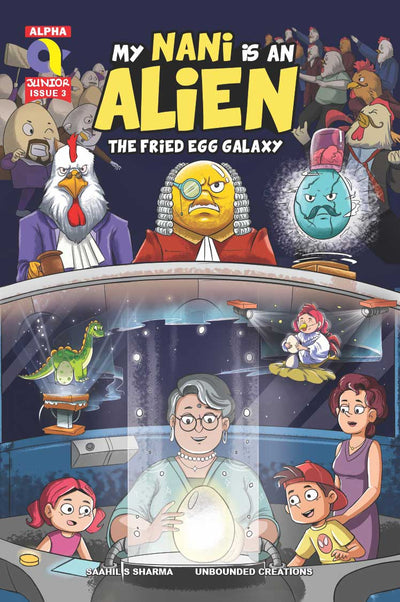 My Nani is an Alien -The Fried Egg Galaxy