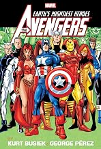 AVENGERS BY BUSIEK & PEREZ OMNIBUS VOL. 2 GEORGE PEREZ 25TH ISSUE COVER [NEW PRINTING]