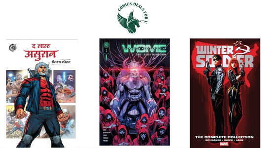Last Asuran Hindi Deluxe Edition + W.O.M.E Stage 1 + Winter Soldier Complete Collection (Used Condition))