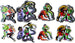 Nagraj Magnetic and Paper Sticker Combo 2