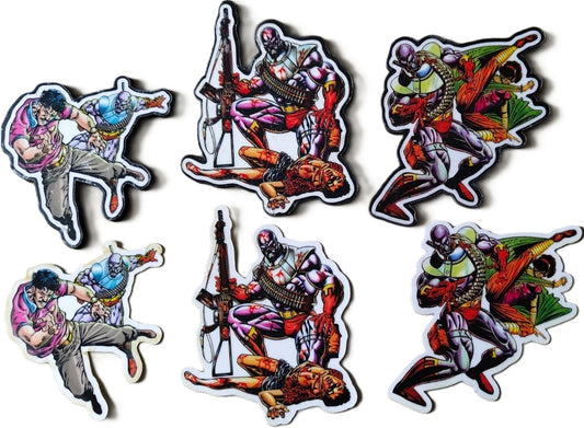Doga Magnetic and Paper Sticker Combo 5