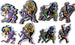 Doga Magnetic and Paper Sticker Combo 6