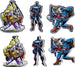 Doga Magnetic and Paper Sticker Combo 7
