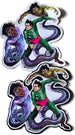 Nagraj Magnetic and Paper Sticker Combo 26