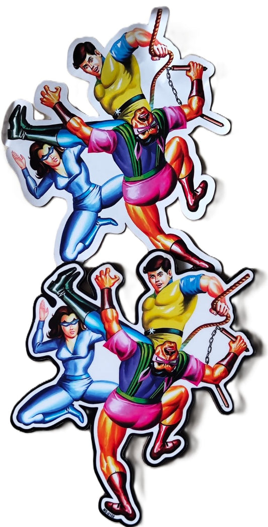 Super Commando Dhruva Magnetic and Paper Sticker Combo 31
