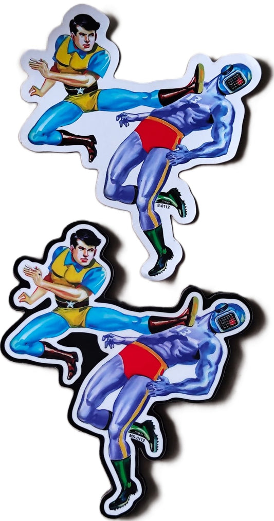 Super Commando Dhruva Magnetic and Paper Sticker Combo 35