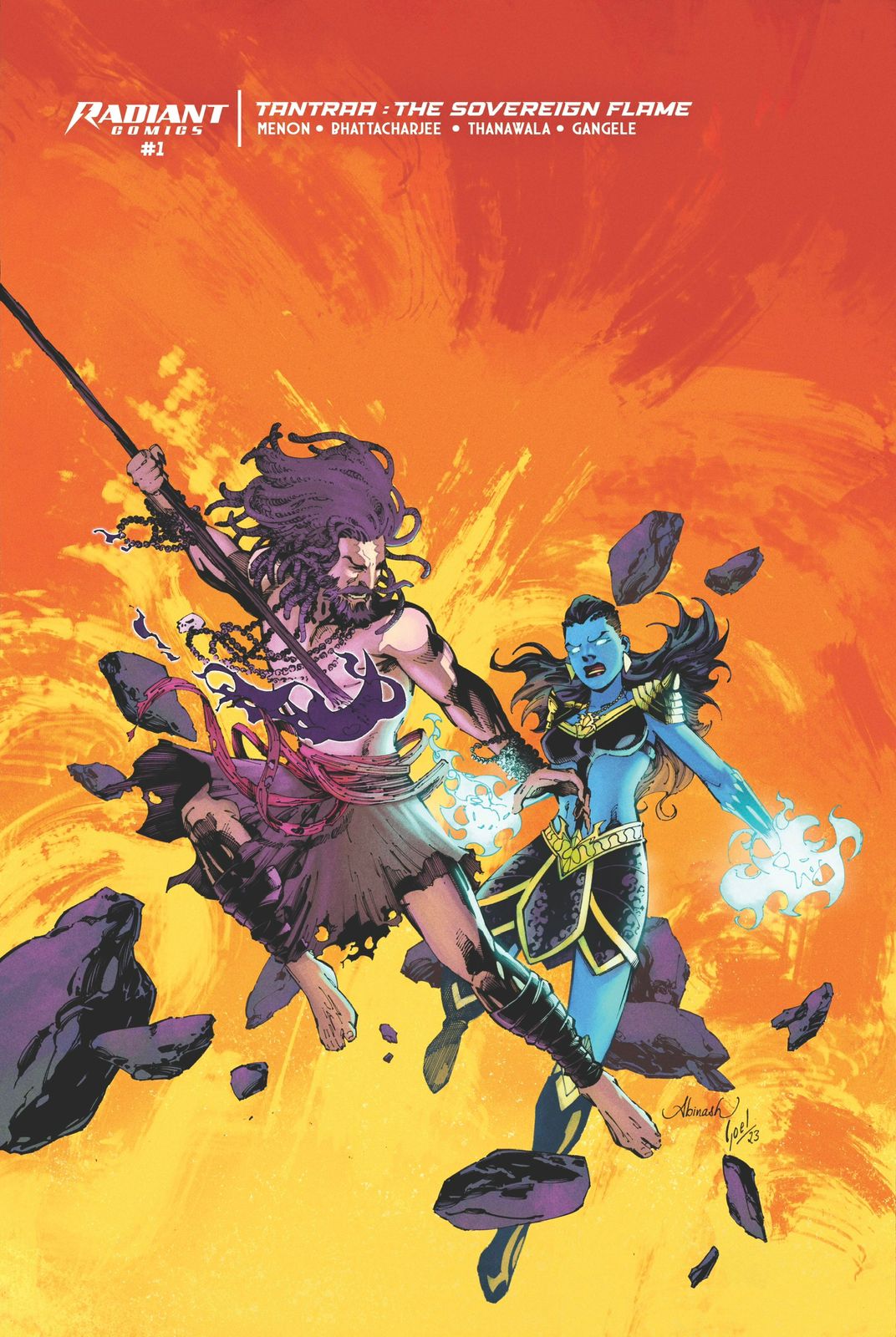 Tantra 1 – The Sovereign Flame Variant Cover