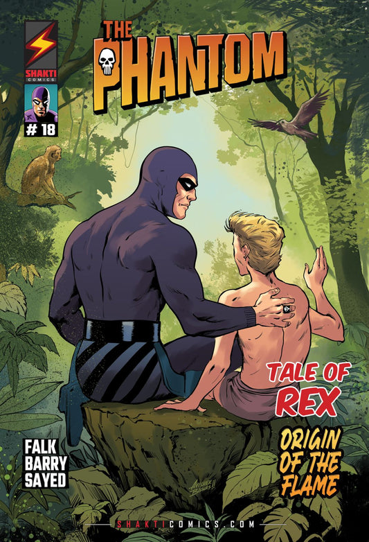 The Phantom #18 Tale of Rex Origin of the Flame