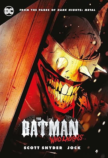 The Batman Who Laughs - Paperback - Used Condition - SUPERSQUAD DEAL