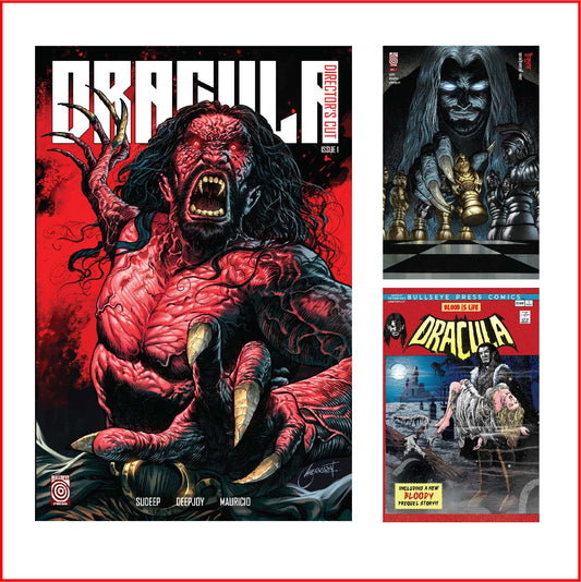 Dracula Issue 1 Directors’ Cut English – All variants Combo